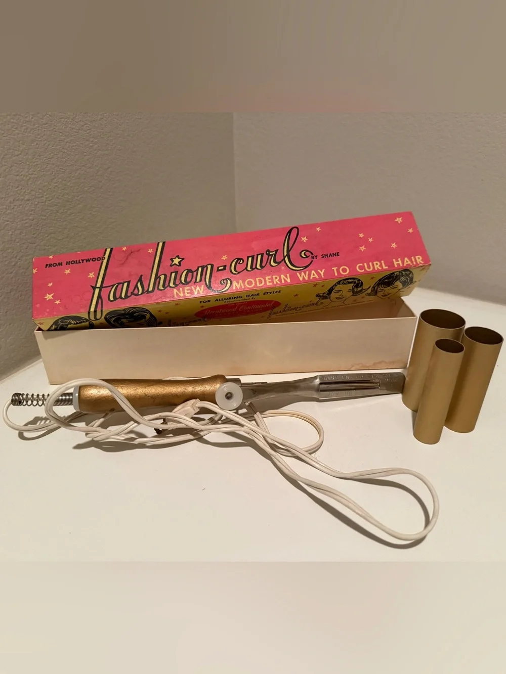 Vintage Fashion Curl by Shane Curling Iron 1960’s